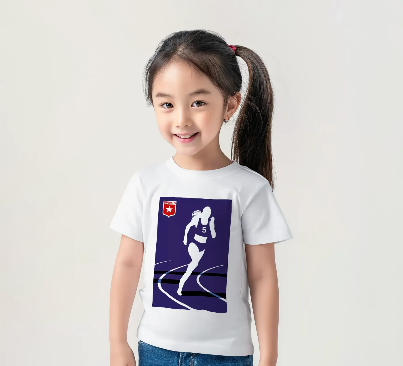 Runner Kinder T-Shirt von Bo Lundberg