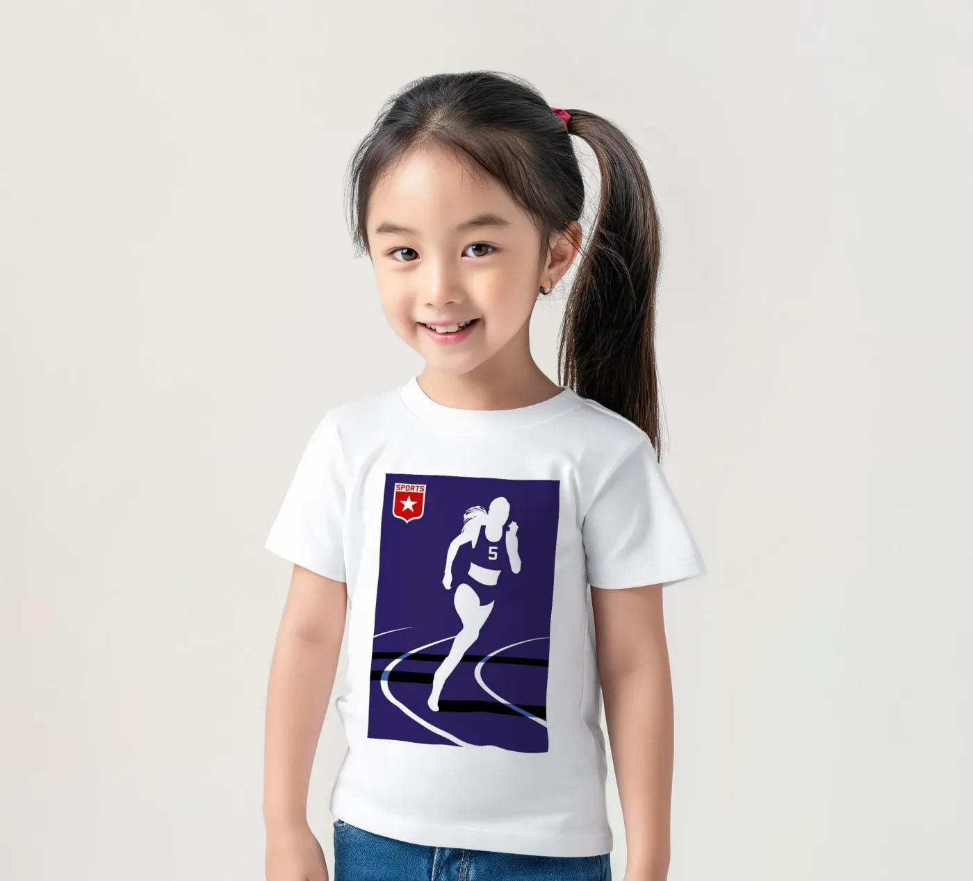 Runner Kinder T-Shirt von Bo Lundberg