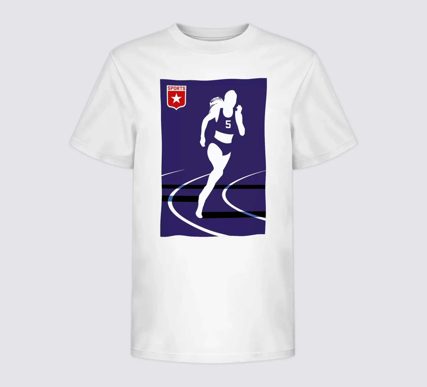 Runner Kinder T-Shirt von Bo Lundberg