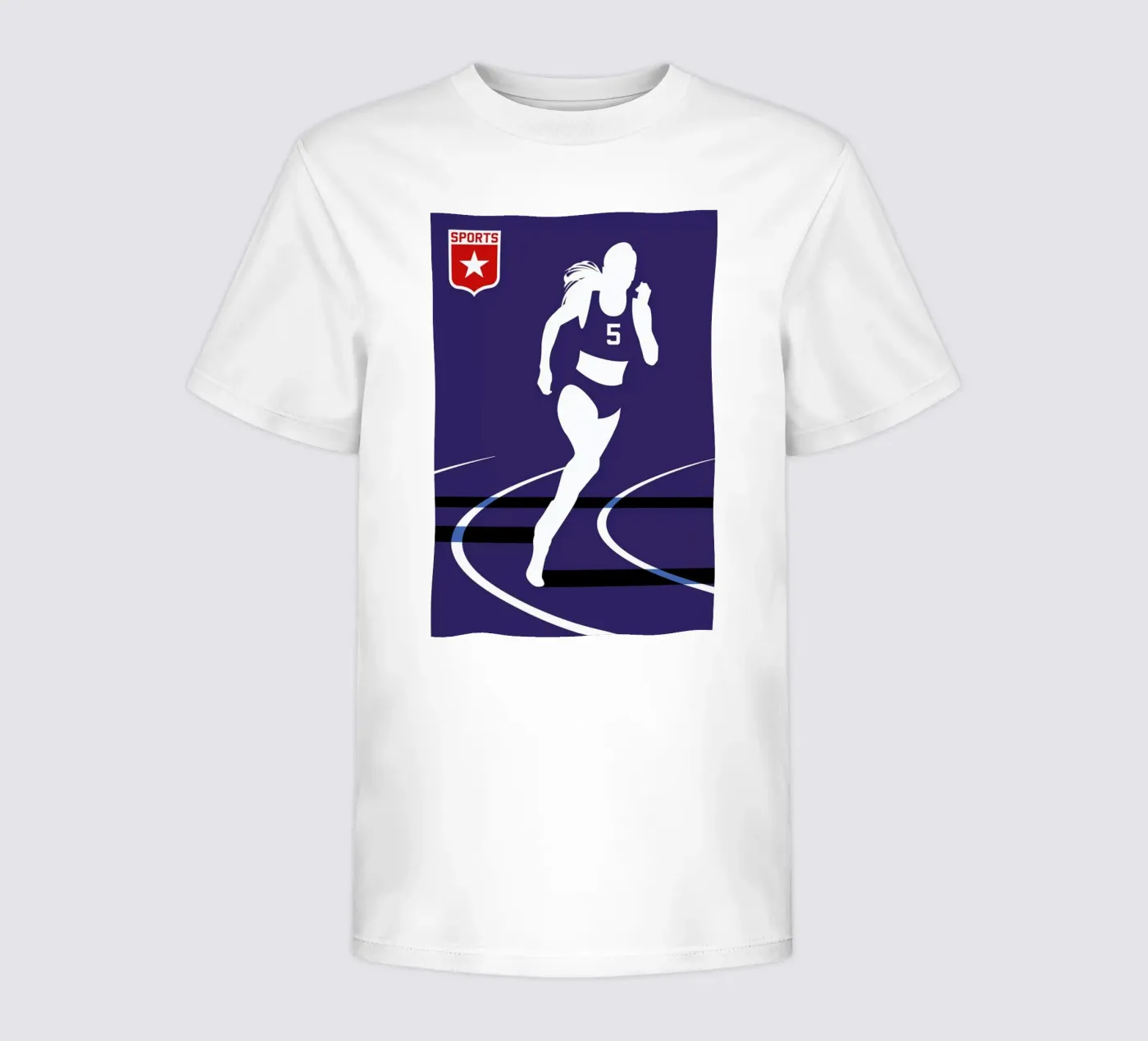 Runner Kinder T-Shirt von Bo Lundberg