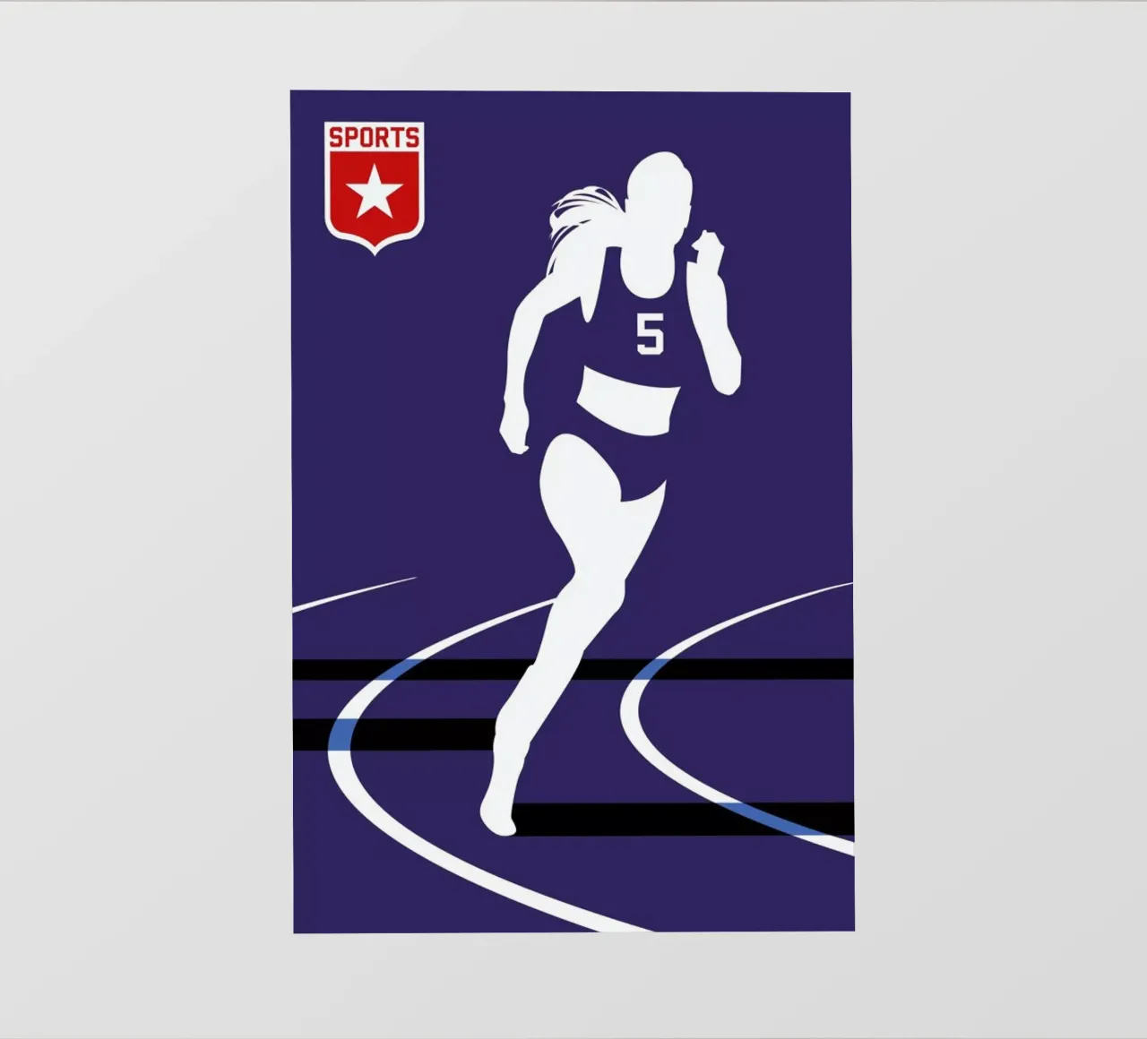 Runner pellicola backlit da Bo Lundberg