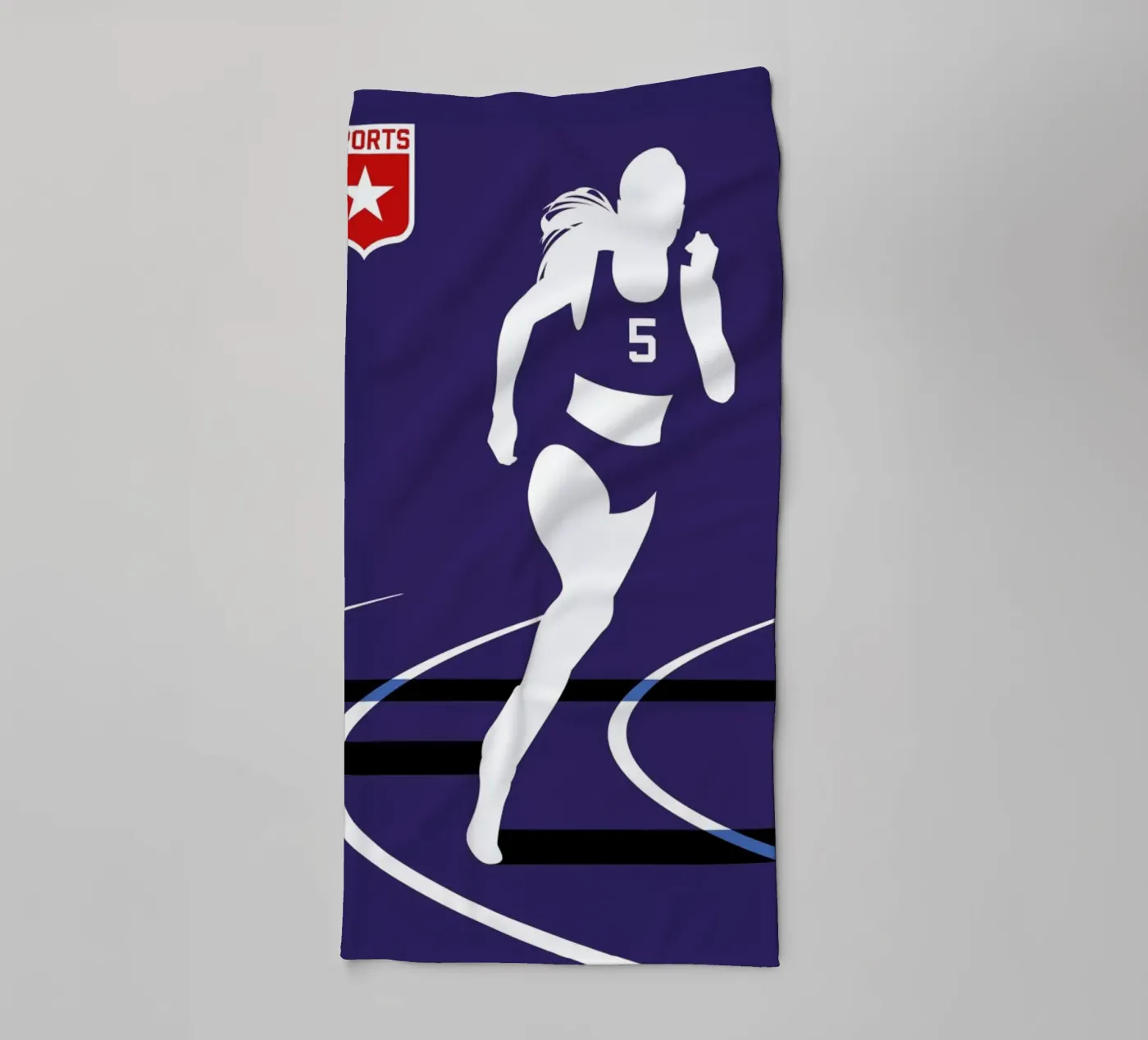 Runner towel by Bo Lundberg