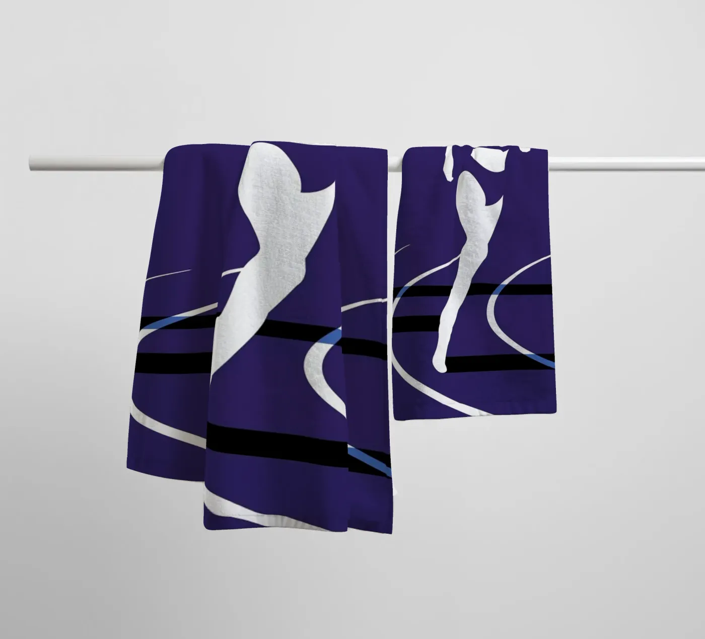 Runner asciugamano da bagno da Bo Lundberg