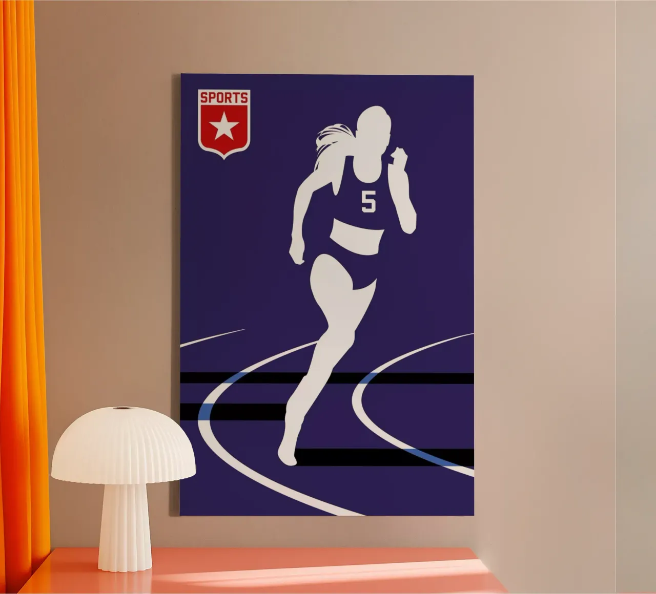 Runner tela da Bo Lundberg