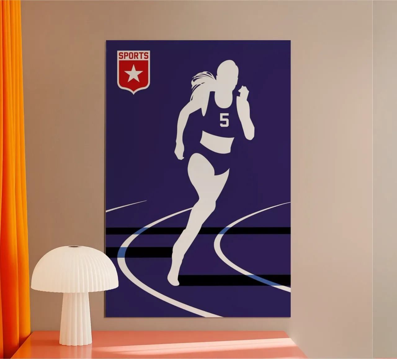 Runner poster van Bo Lundberg