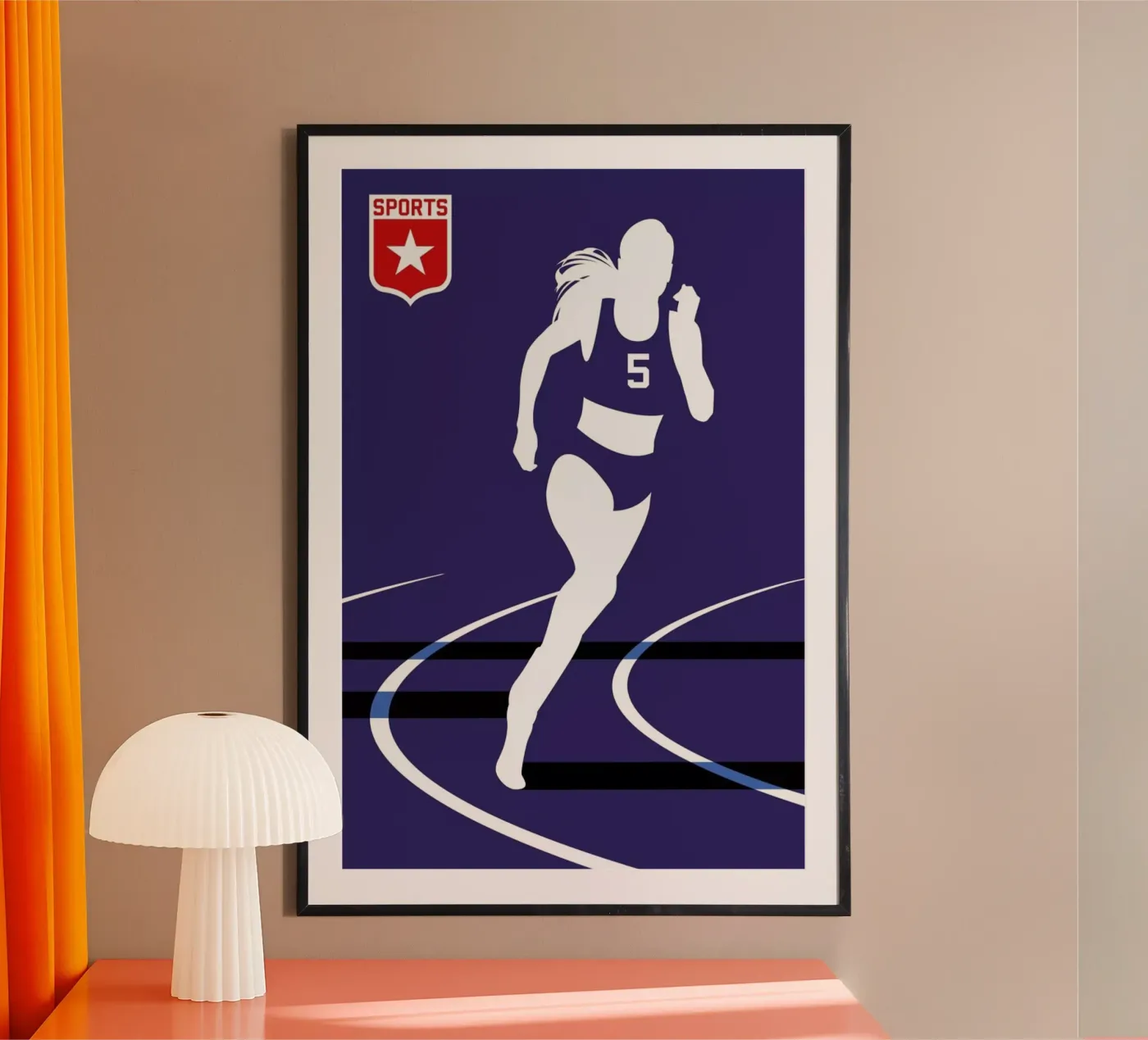 Runner poster da Bo Lundberg