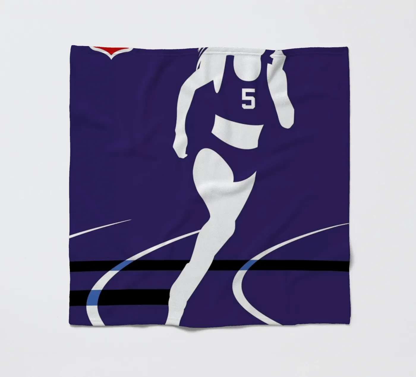 Runner coperta in pile da Bo Lundberg