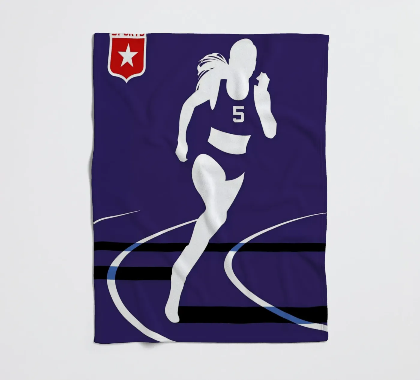 Runner coperta in pile da Bo Lundberg