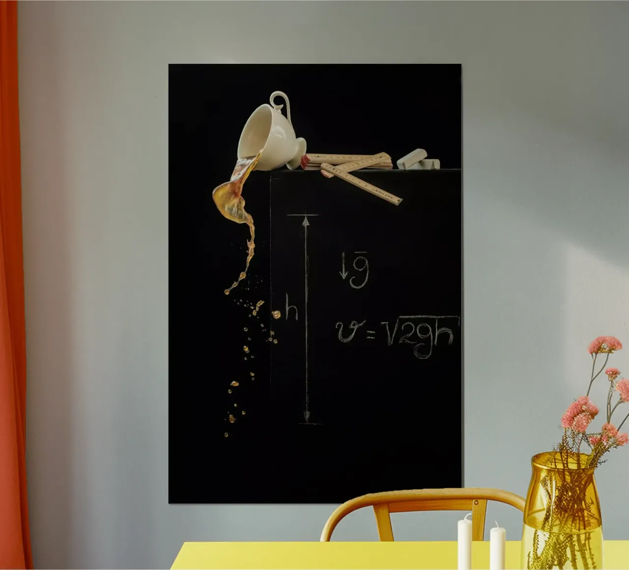A Study With Free Fall - Dina Belenko carta hahnemühle da Pictufy