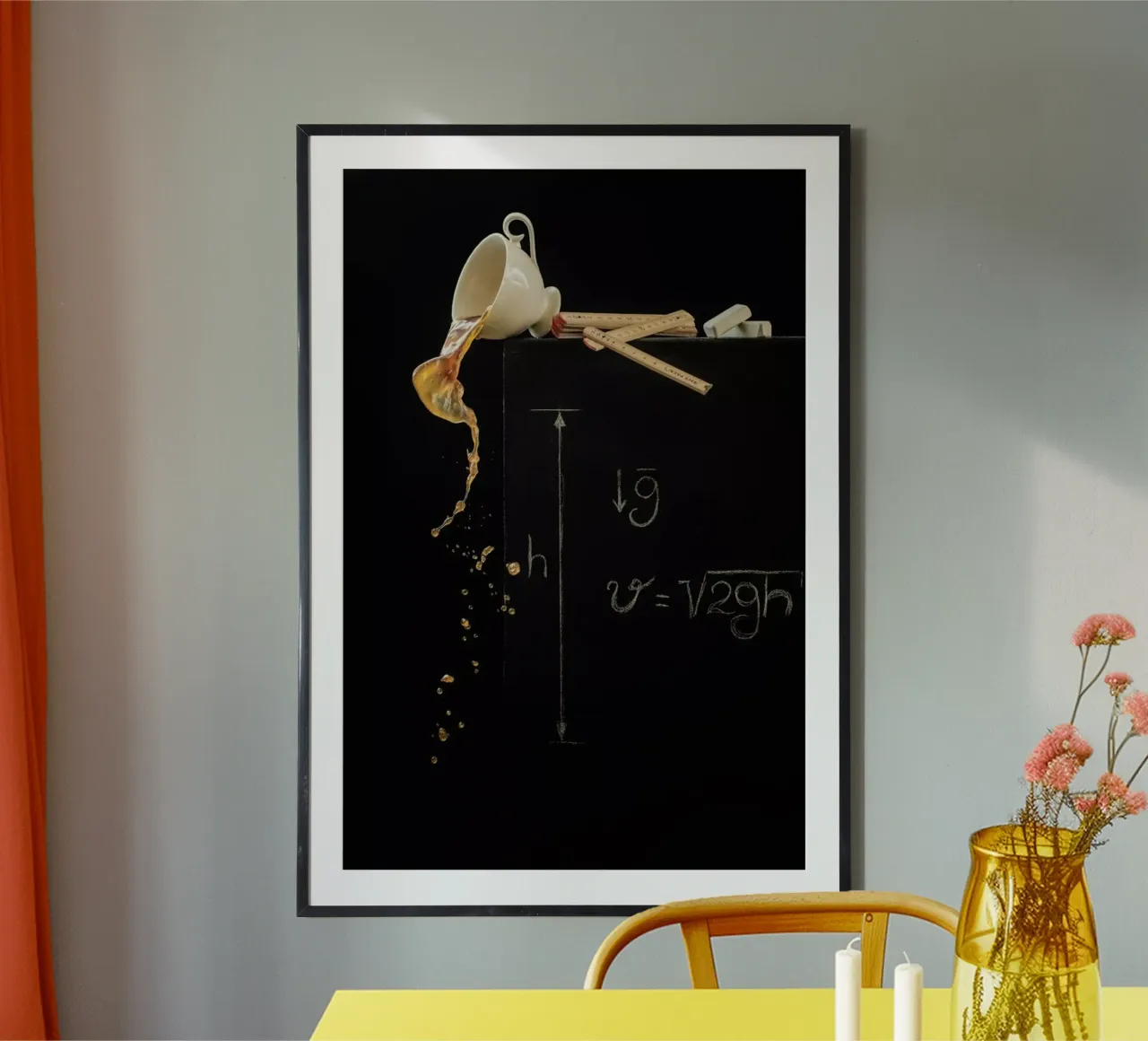 A Study With Free Fall - Dina Belenko carta hahnemühle da Pictufy