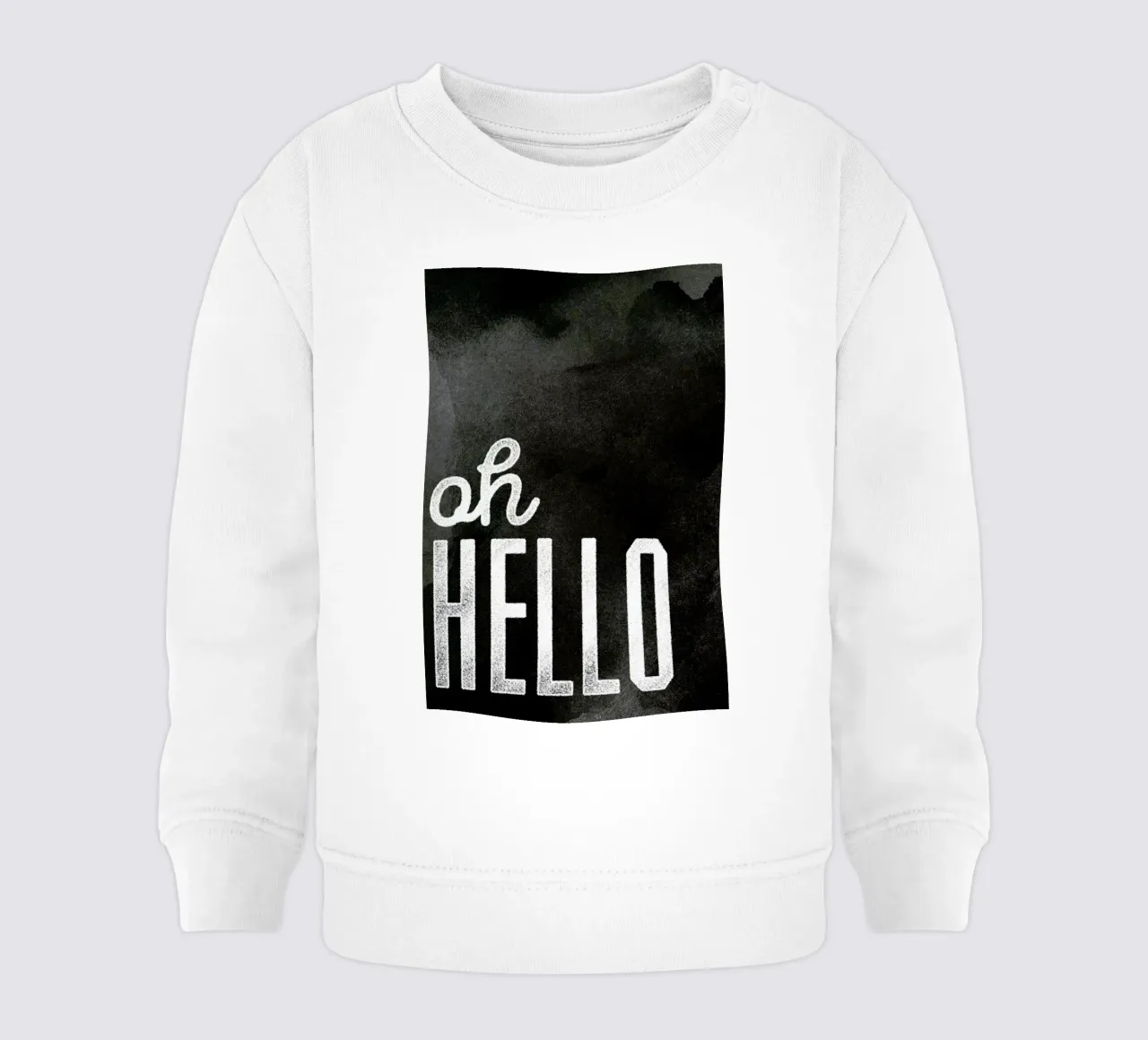 Oh Hello baby sweatshirt van Summerchamps