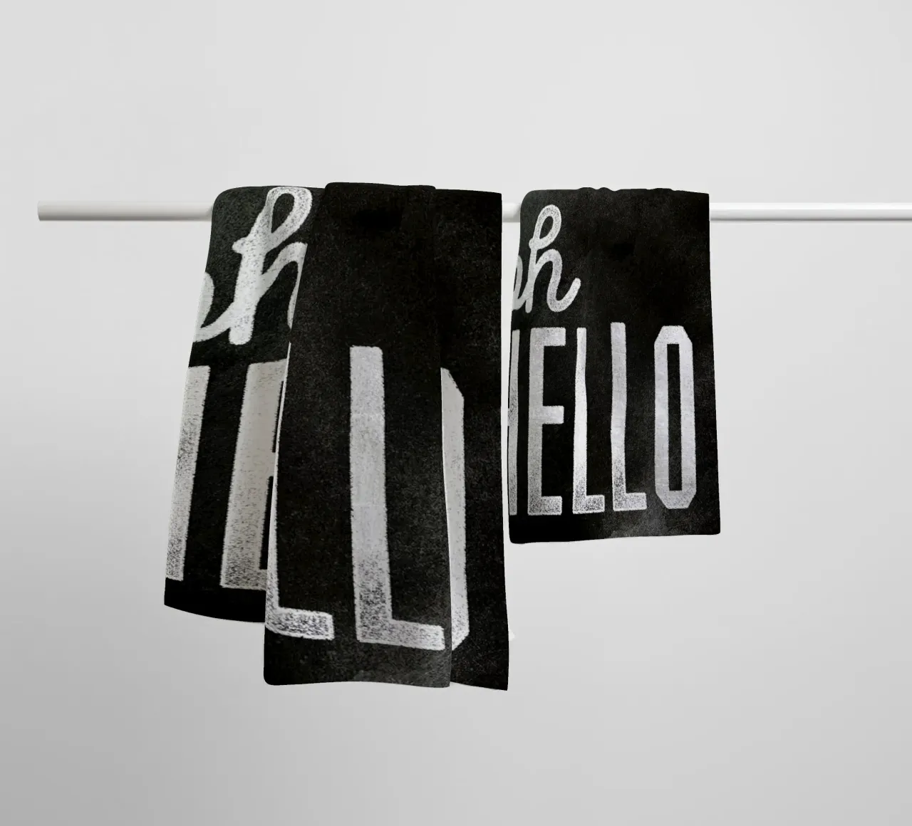 Oh Hello asciugamano da bagno da Summerchamps