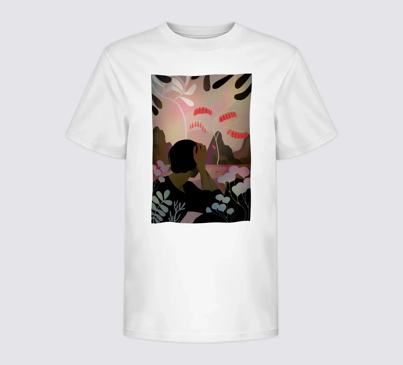 Ausblick t-shirt bambini da Lesja Chernish
