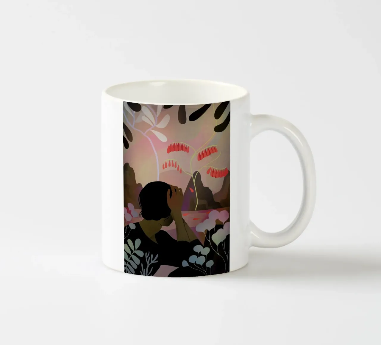 Ausblick tazza in ceramica da Lesja Chernish