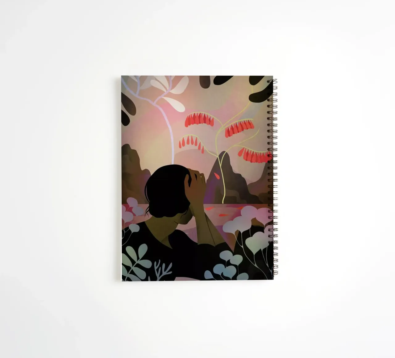 Ausblick spiral notebook by Lesja Chernish