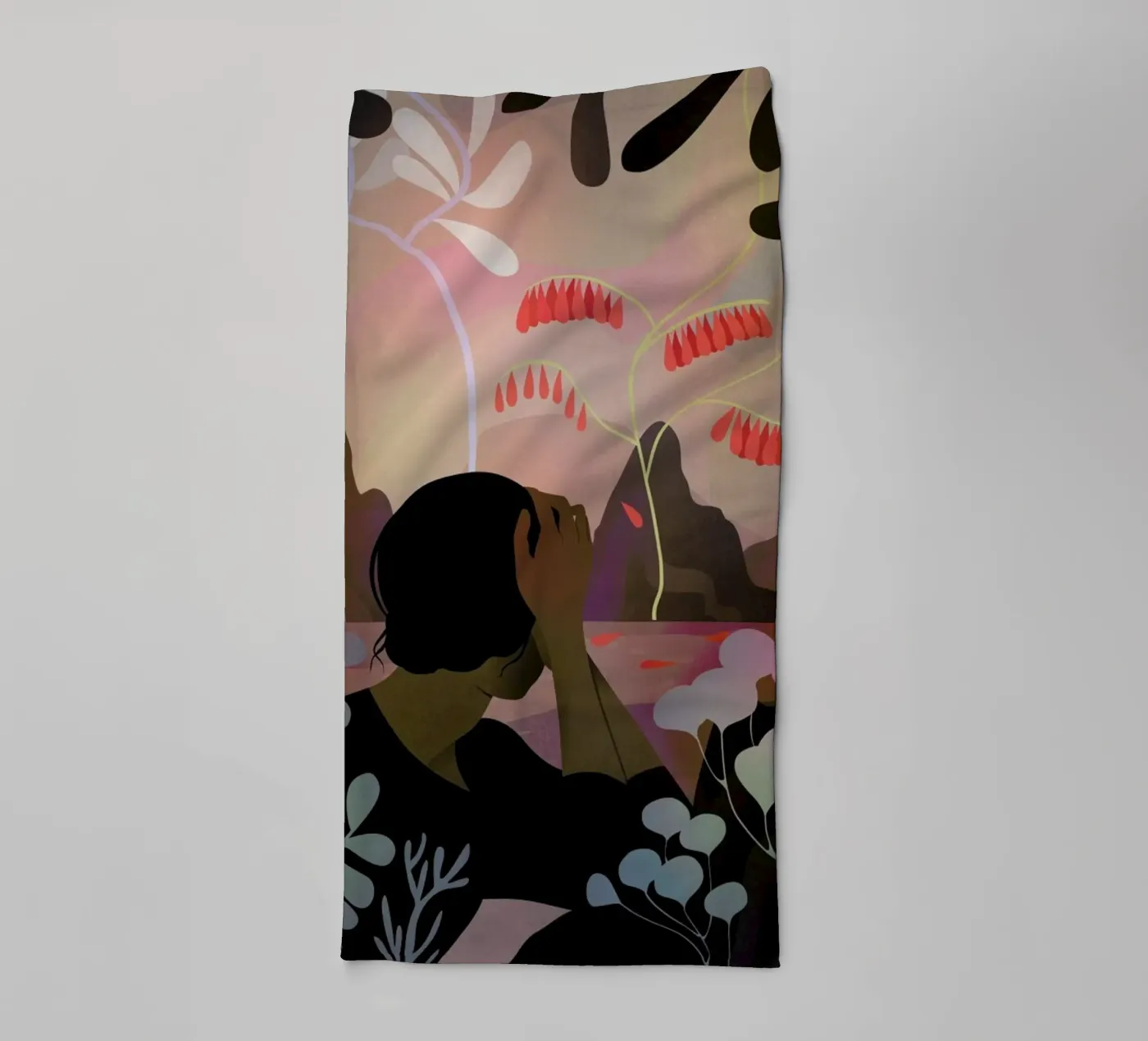 Ausblick towel by Lesja Chernish