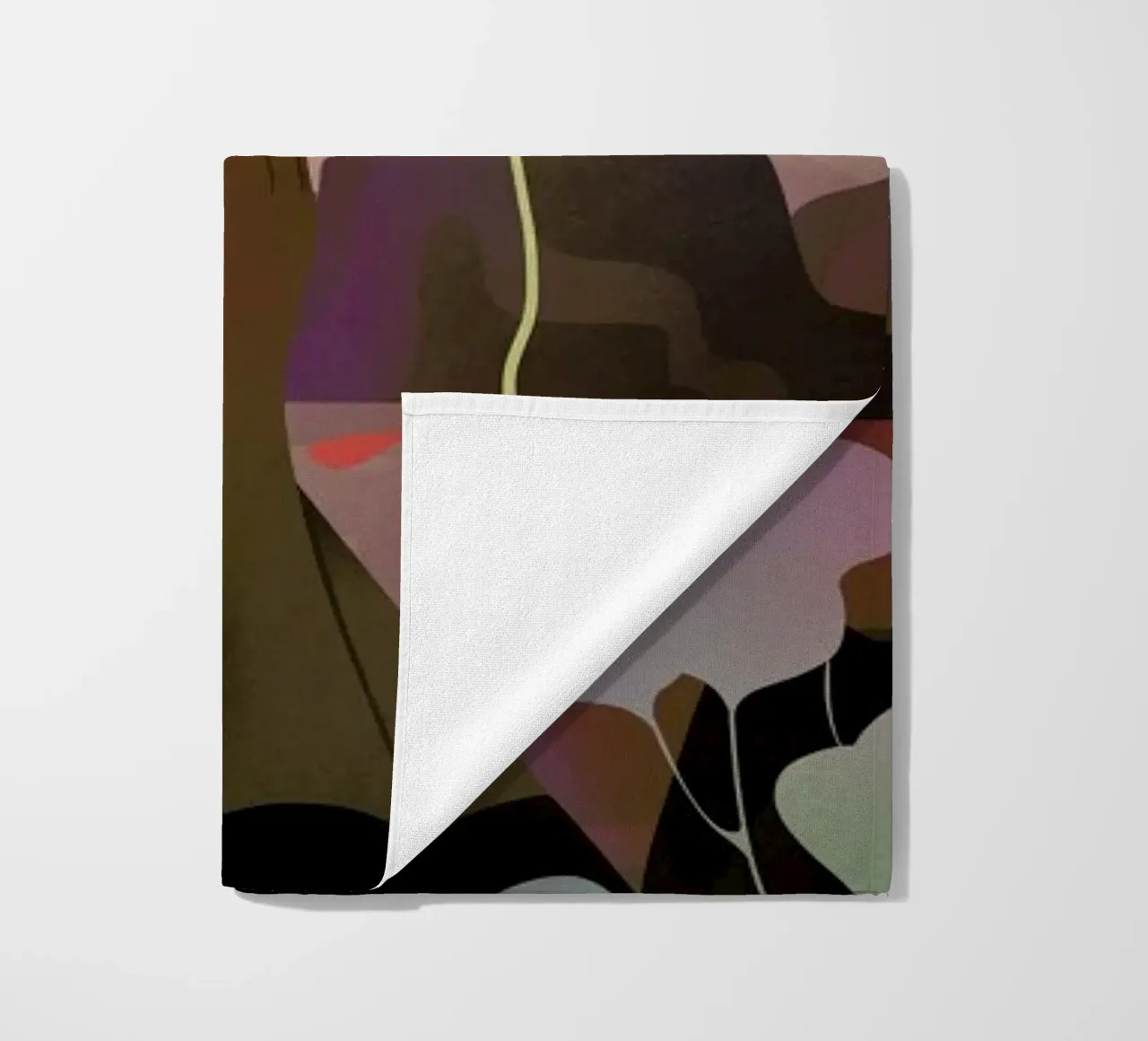 Ausblick beach towel by Lesja Chernish