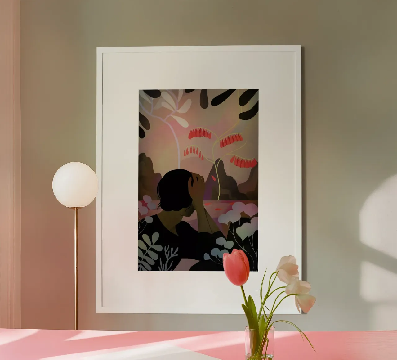 Ausblick poster con telaio in alluminio da Lesja Chernish