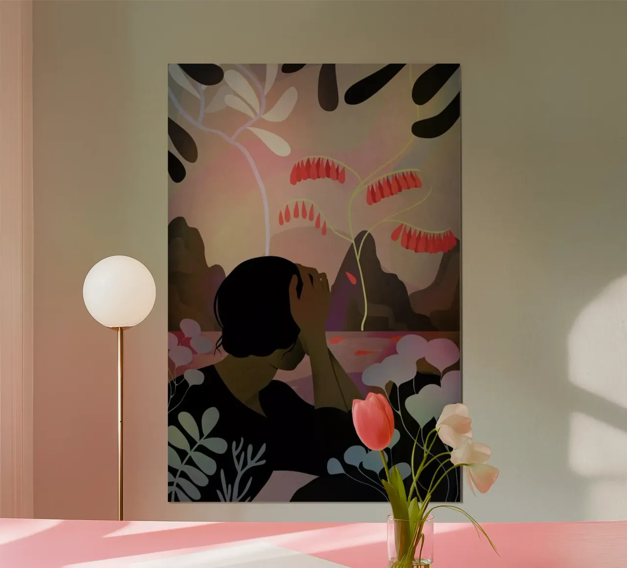 Ausblick poster con telaio in alluminio da Lesja Chernish