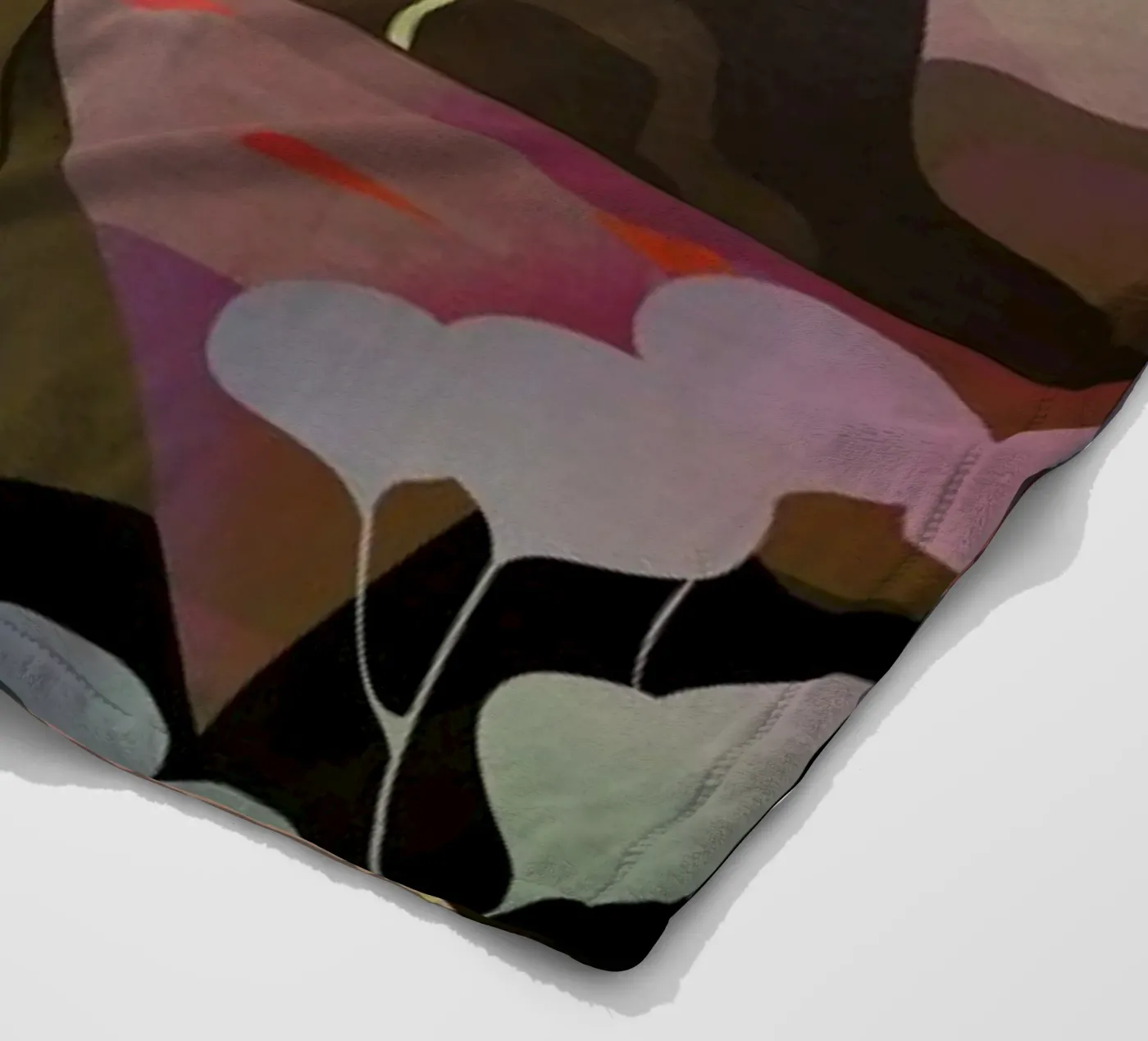 Ausblick fleecedeken van Lesja Chernish