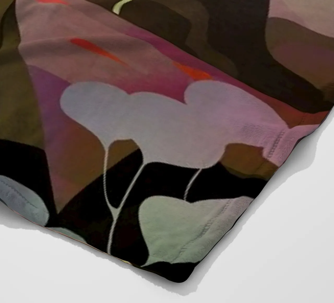 Ausblick Fleecedecke von Lesja Chernish