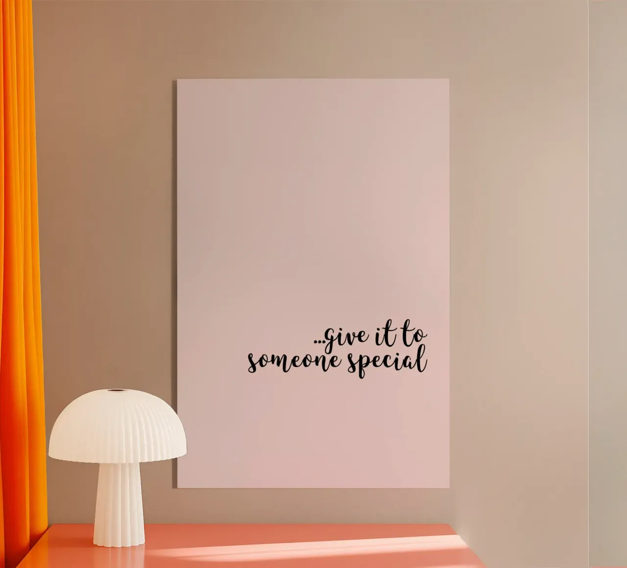 Someone Special plexiglass da Studio One