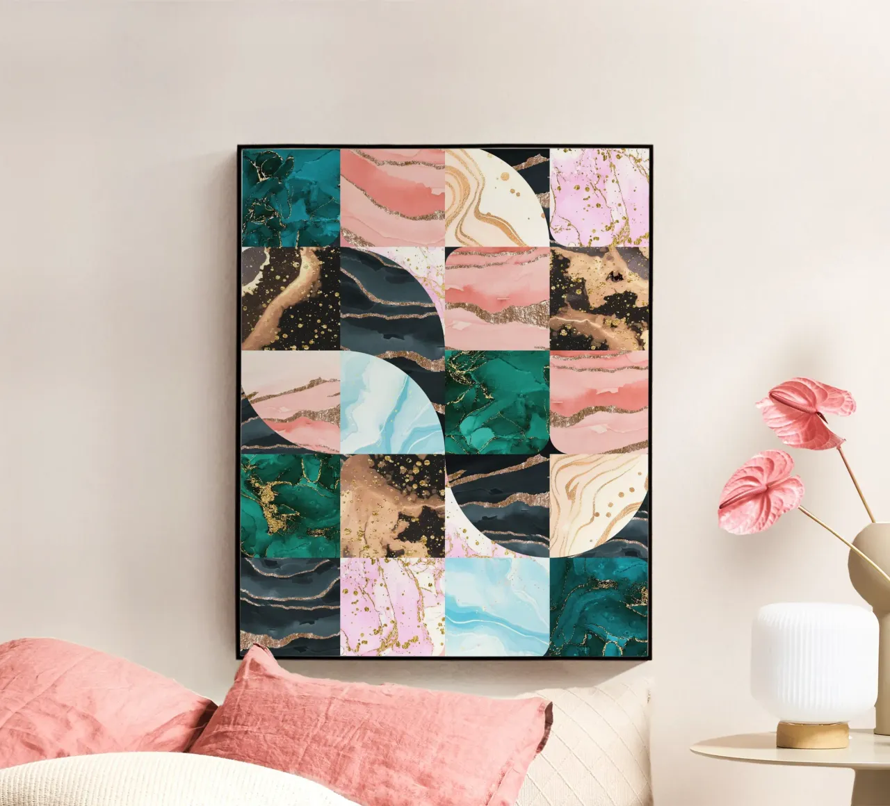 Marmer Obsessie acryl van 83oranges.com