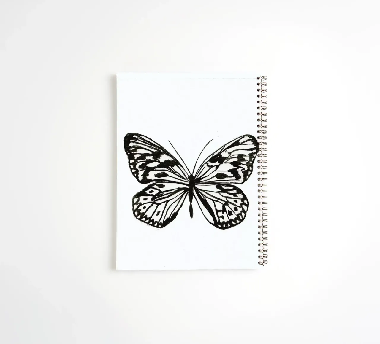Butterfly No. 45 spiral notebook by Nathys_illustration