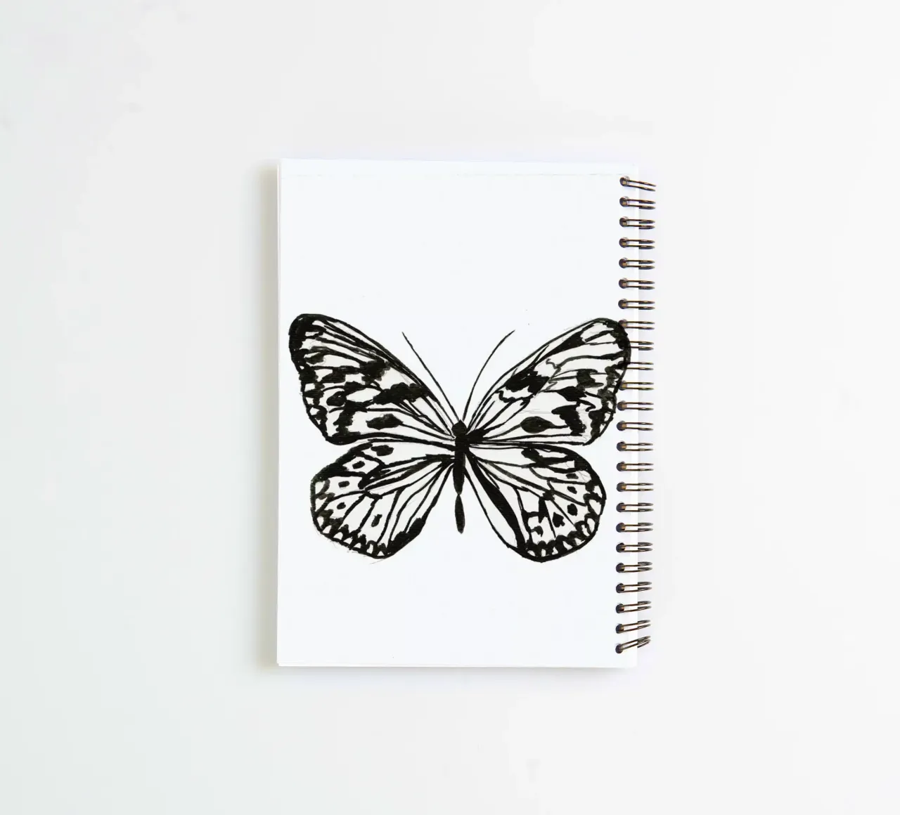 Butterfly No. 45 spiral notebook by Nathys_illustration