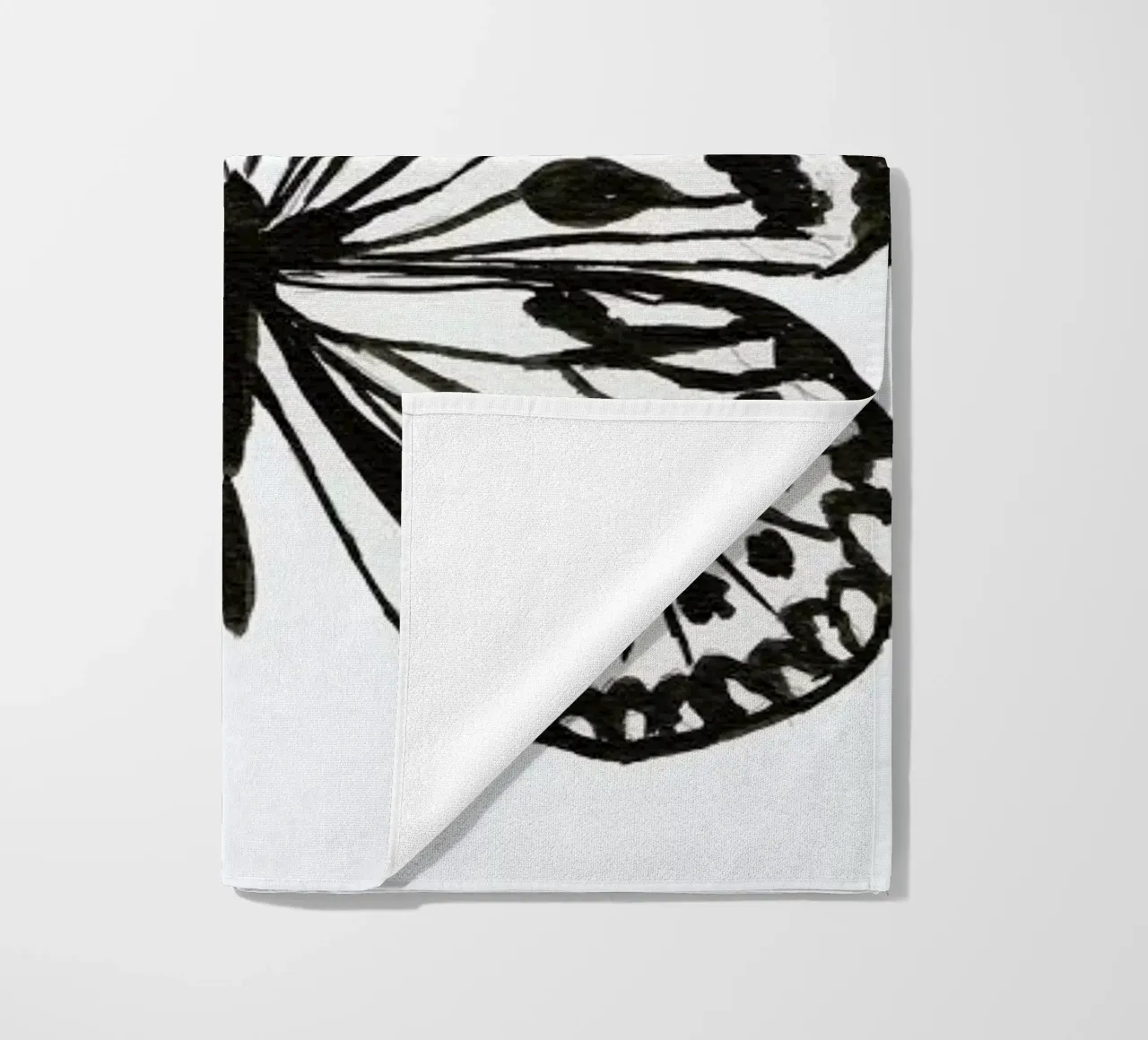 Butterfly No. 45 beach towel by Nathys_illustration