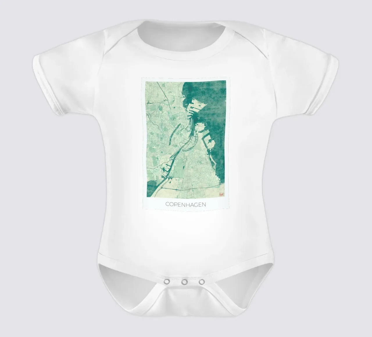 Copenhagen Vintage body neonato maniche corte da Hubert Roguski