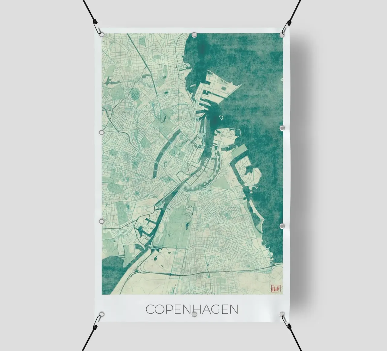 Copenhagen Vintage telo in pvc da Hubert Roguski