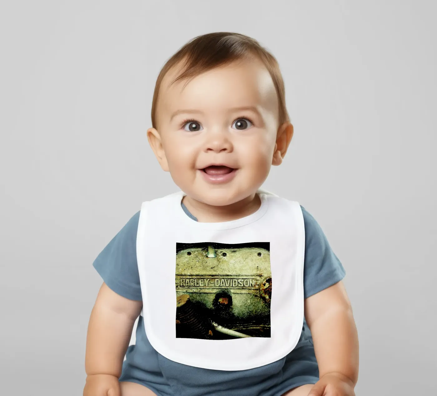 Harley Babylätzchen von Robin Delean