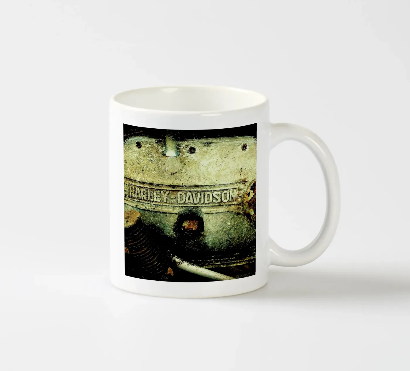 Harley ceramic mug by Robin Delean