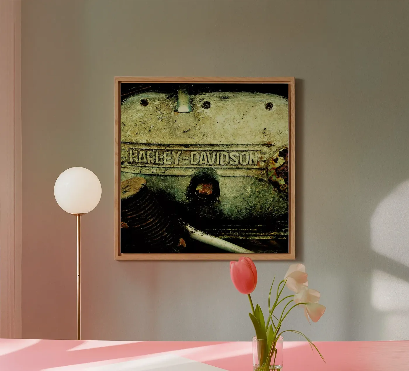 Harley forex plate by Robin Delean