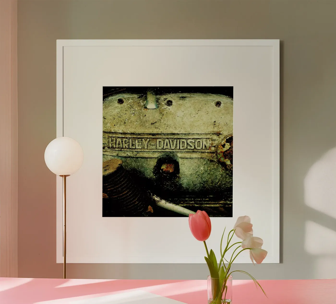 Harley poster van Robin Delean