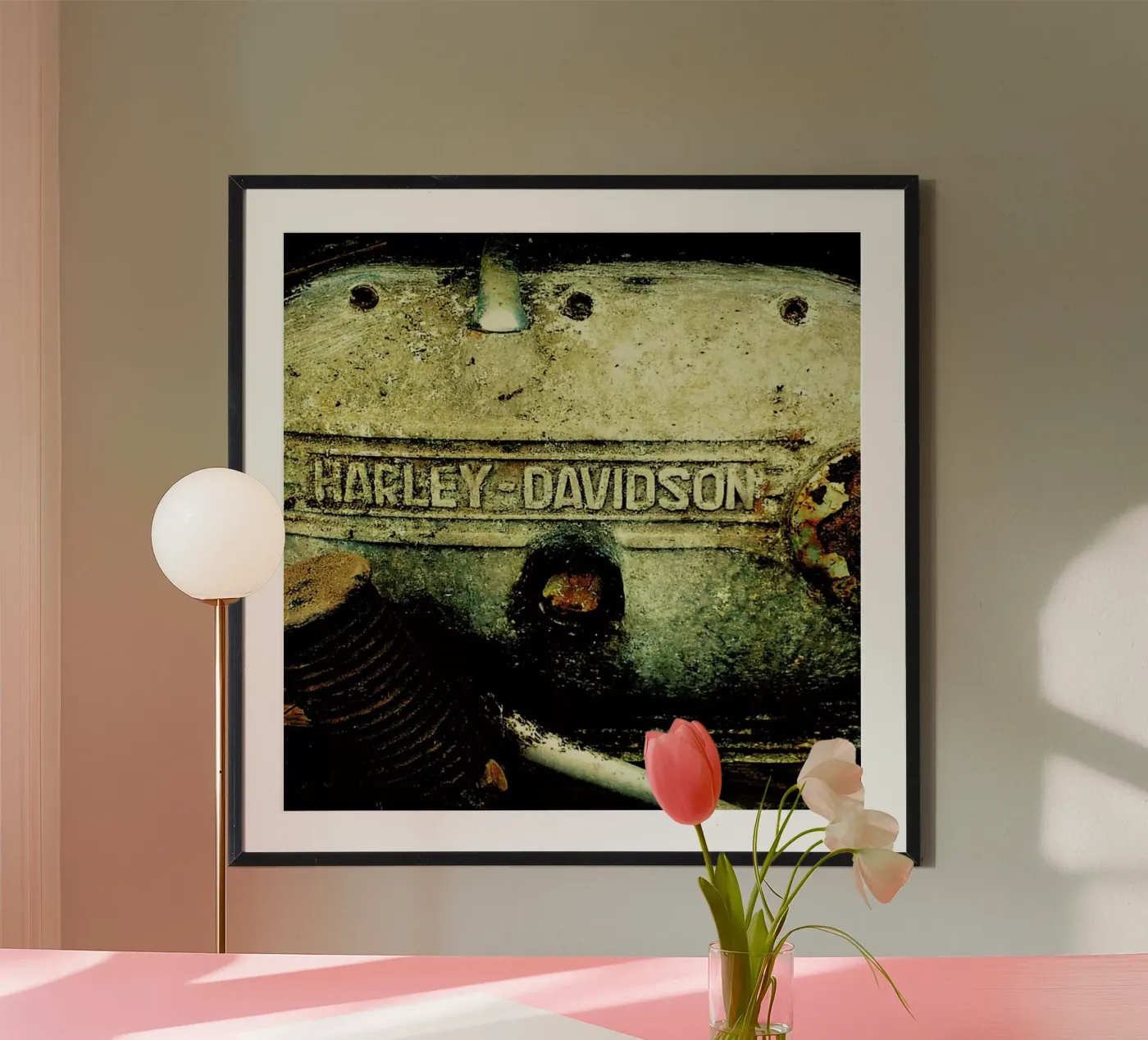 Harley poster van Robin Delean