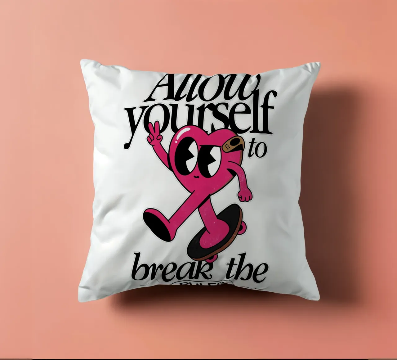 Break the Rules cuscino da Studio Mooodz