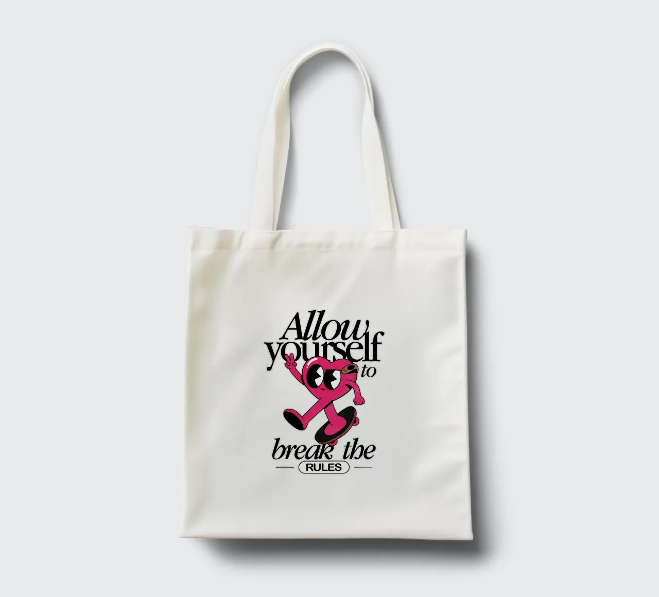 Break the Rules borsa in juta da Studio Mooodz