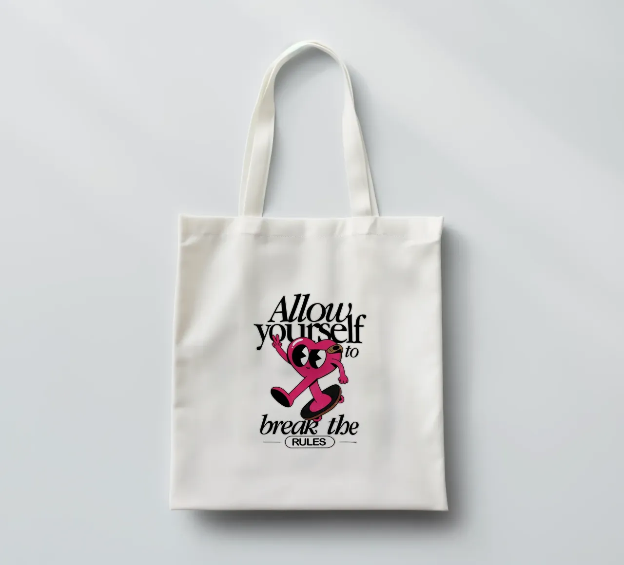 Break the Rules tote bag de Studio Mooodz