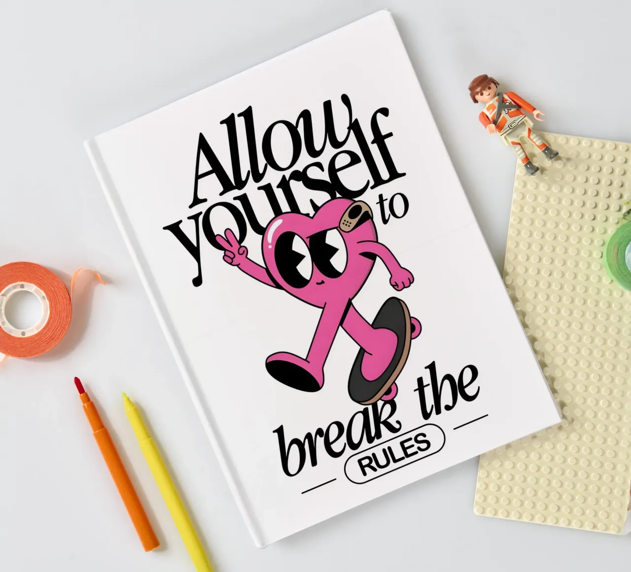 Break the Rules notebook by Studio Mooodz