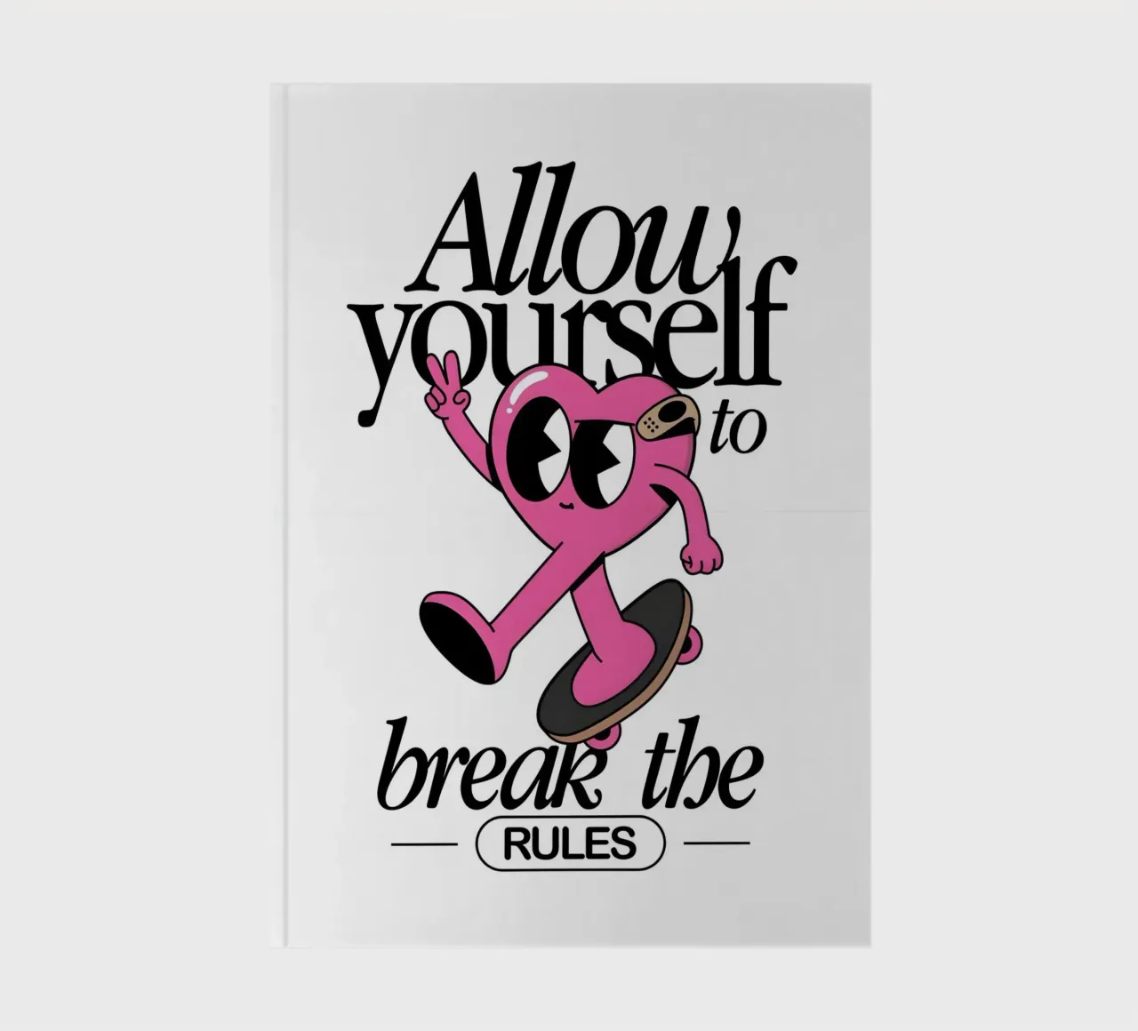 Break the Rules notebook by Studio Mooodz