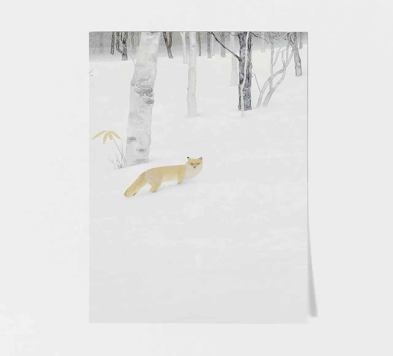 fox sticker sheet by Noji-Mikiko