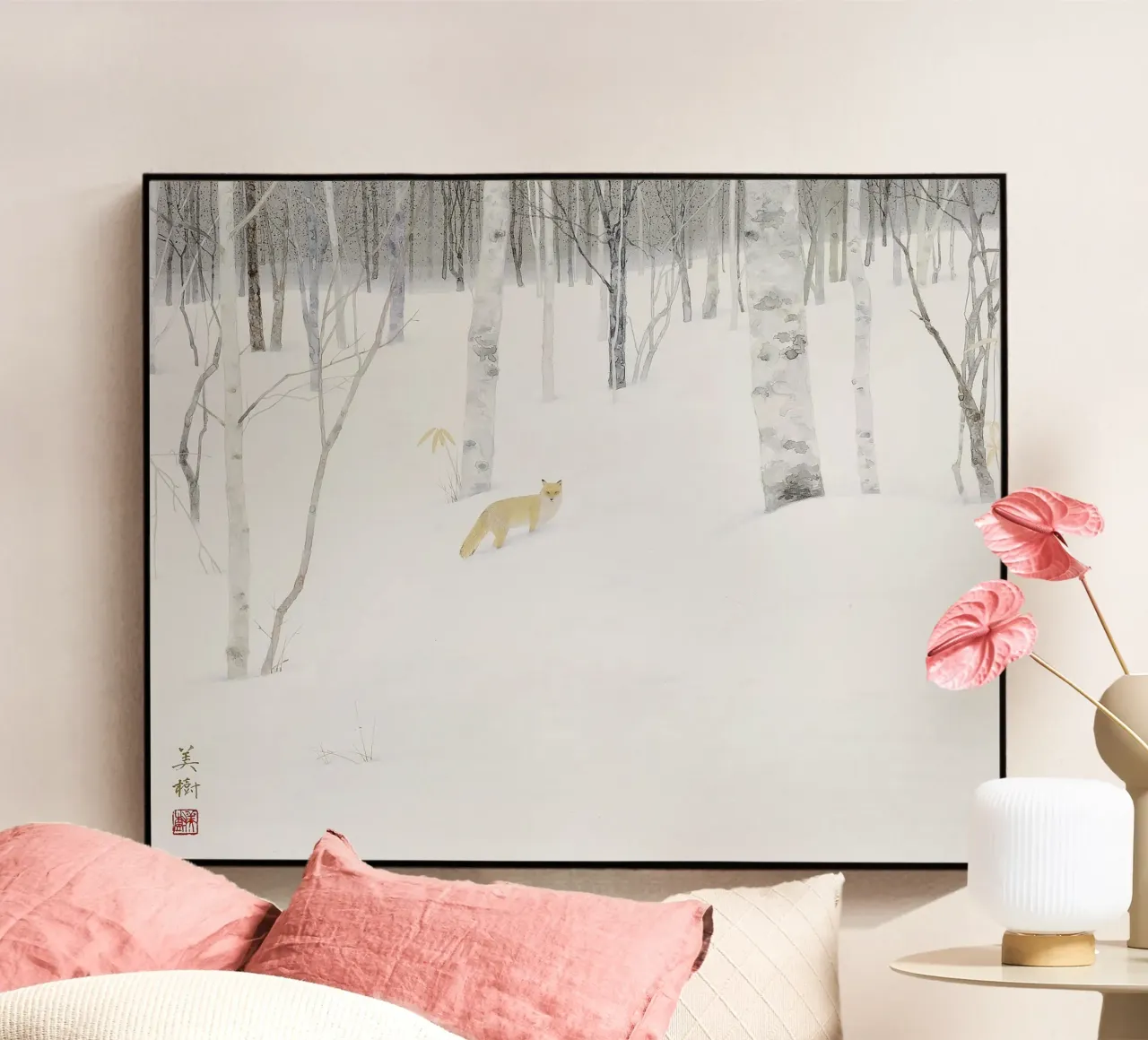 volpe plexiglass da Noji-Mikiko