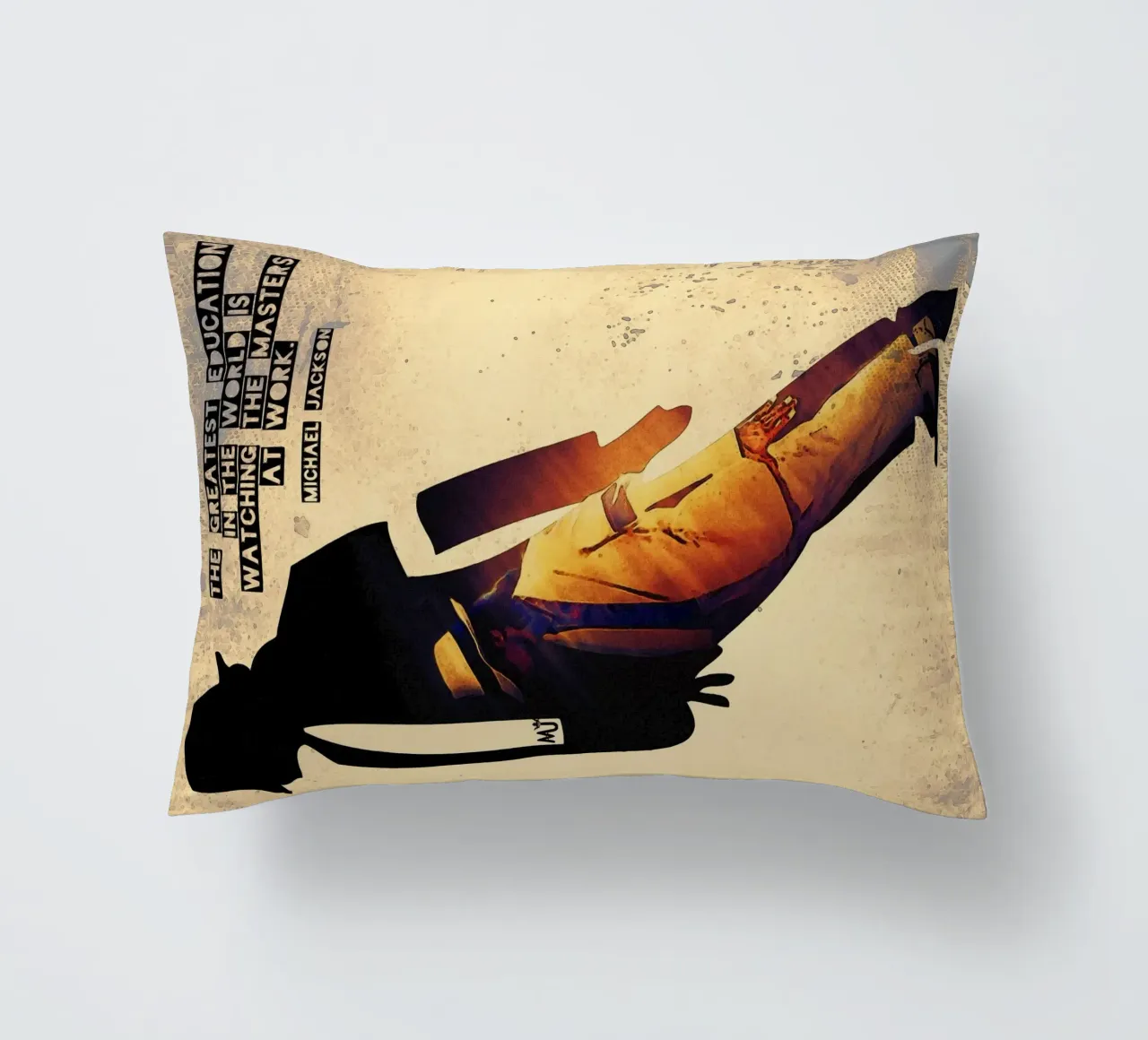 Michael Jackson Quote cuscino da Gunawan Rb