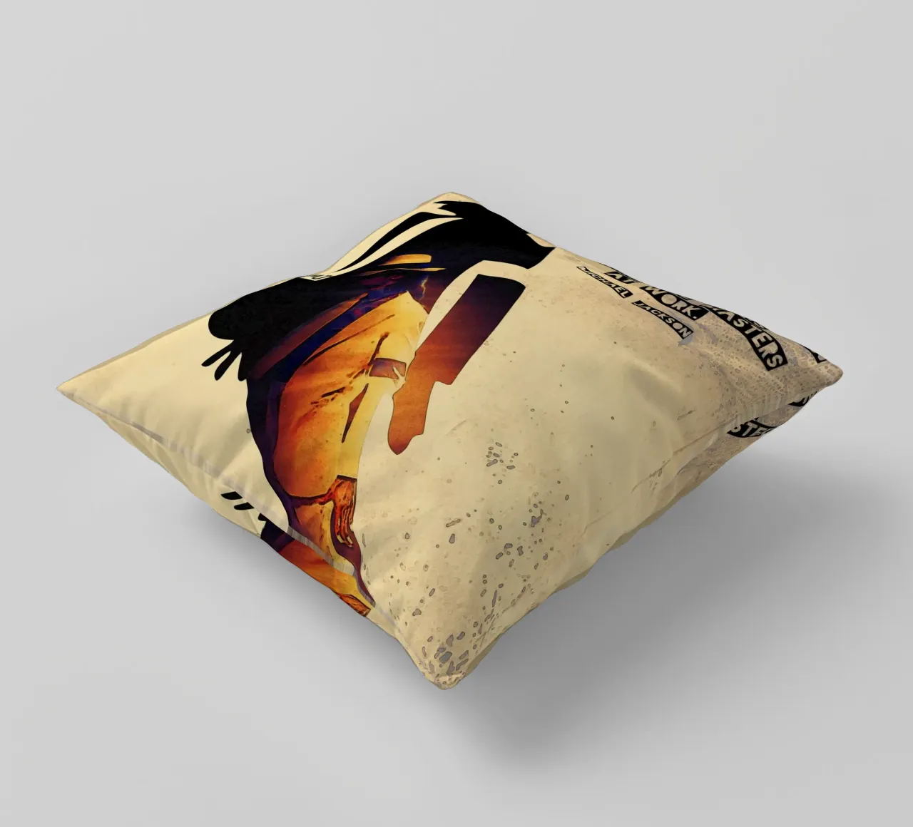 Michael Jackson Quote cuscino da Gunawan Rb