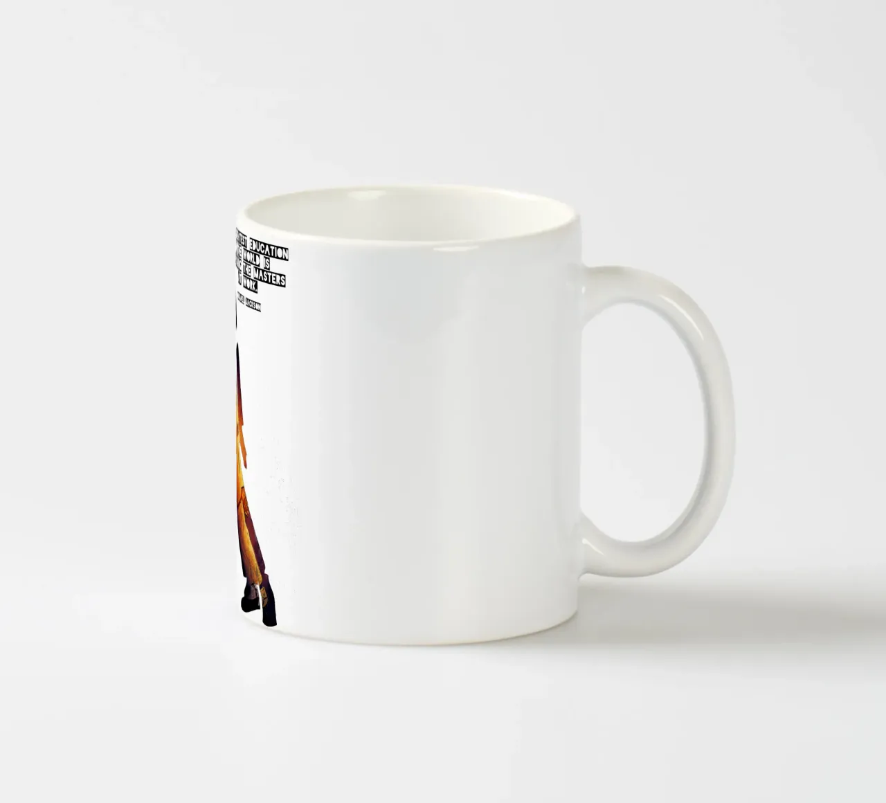 Michael Jackson Quote tazza in ceramica da Gunawan Rb