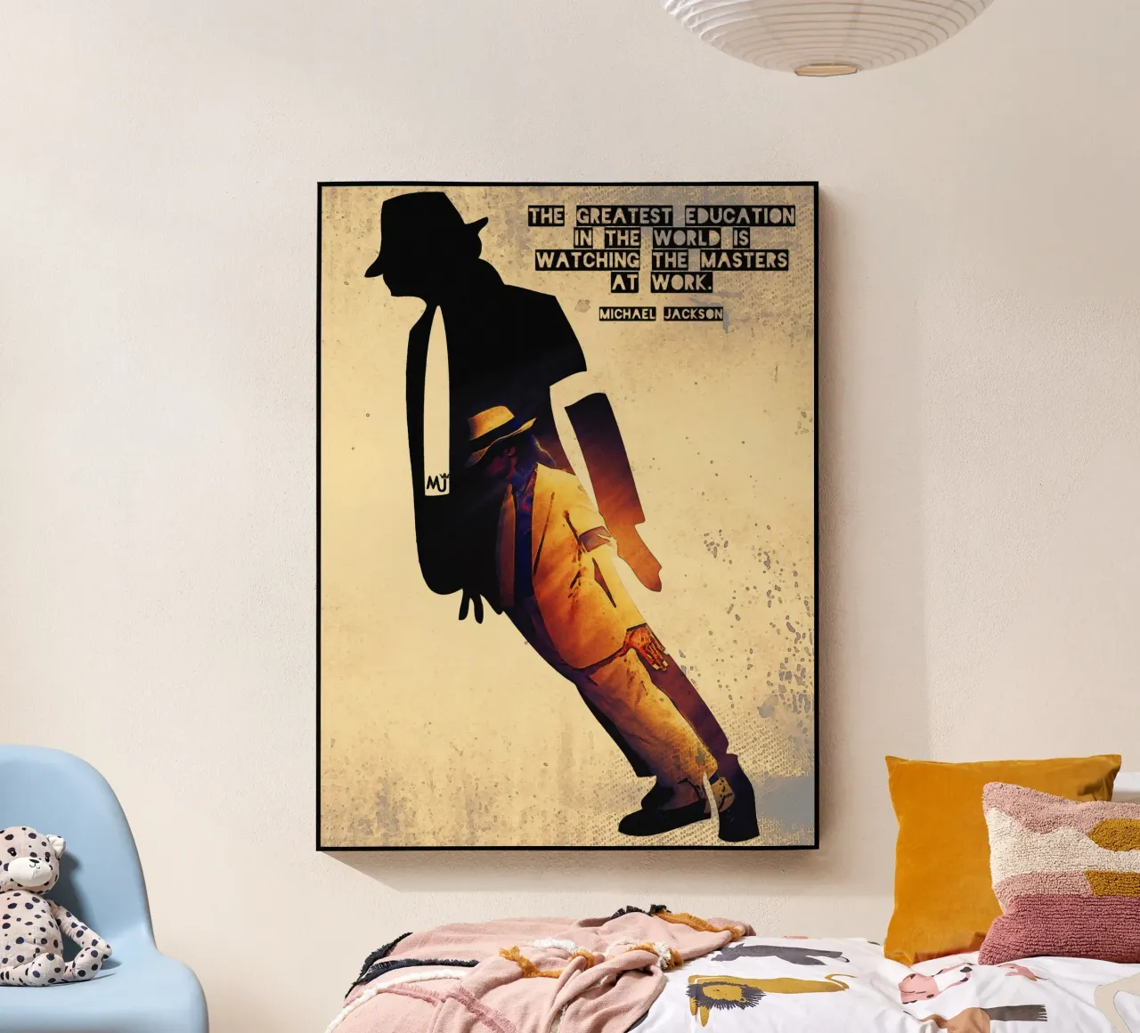 Michael Jackson Quote plexiglass da Gunawan Rb