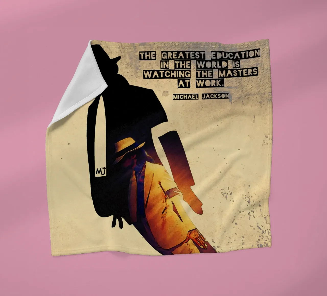 Michael Jackson Quote coperta in pile da Gunawan Rb