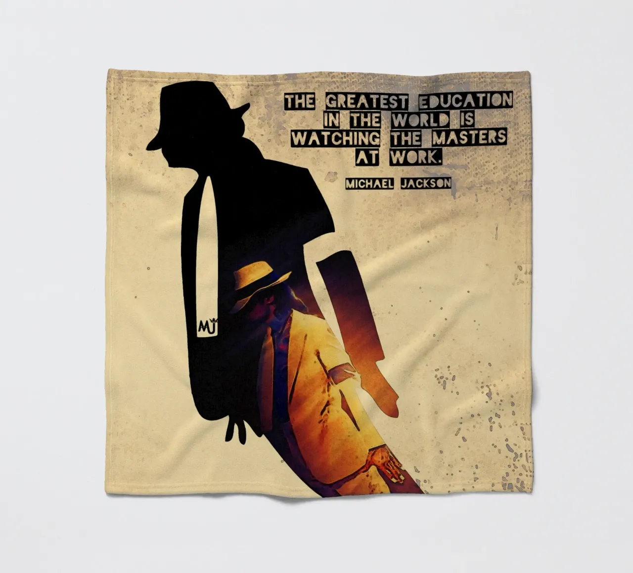 Michael Jackson Quote coperta in pile da Gunawan Rb
